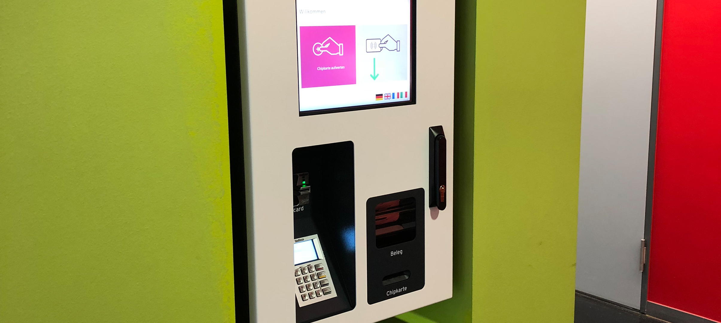 Girocard-Aufwerter; Foto: Thomas Faust